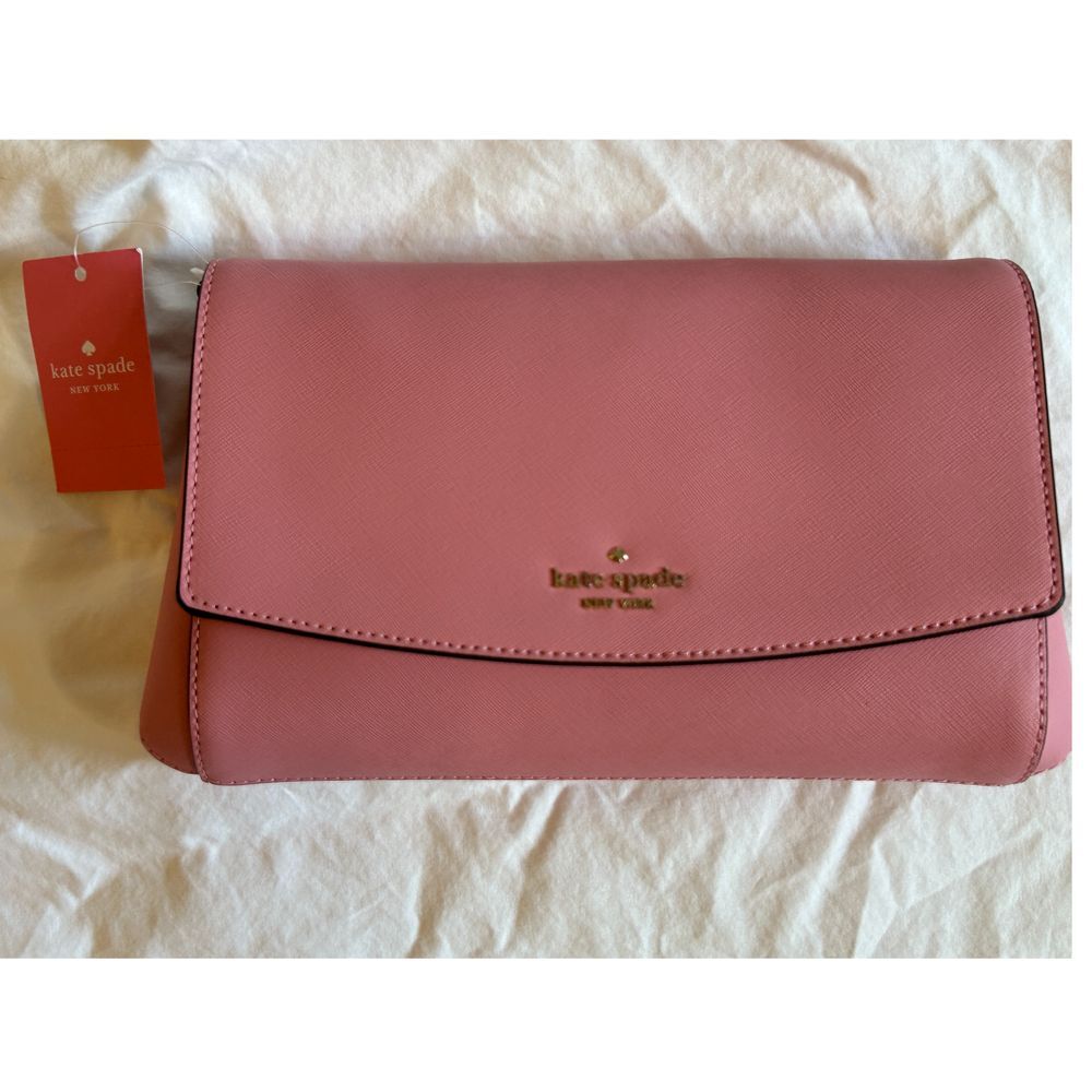 Kate Spade Greer Laurel Crossbody - Bright Carnation - Day to Night Glam! NWT